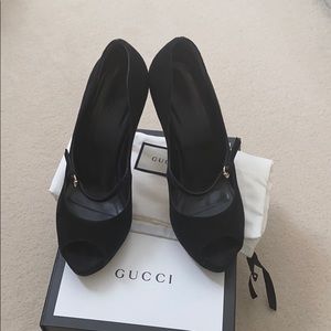 Gucci high heel pump